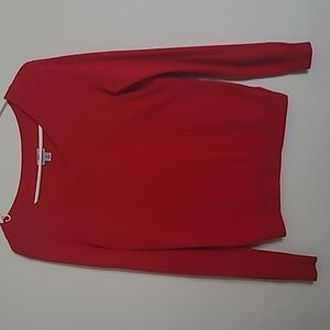 Worthington,  S, Red Sweater